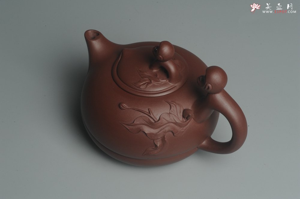 紫砂壶图片：美壶福利特惠 精致做工 辈辈封侯壶 茶人醉爱 - 宜兴紫砂壶网