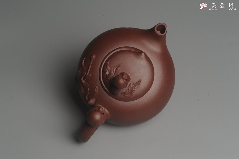 紫砂壶图片：美壶福利特惠 精致做工 辈辈封侯壶 茶人醉爱 - 宜兴紫砂壶网