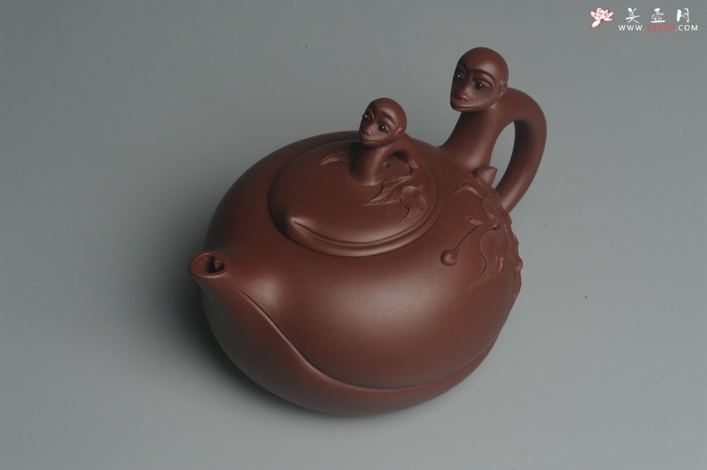 紫砂壶图片：美壶福利特惠 精致做工 辈辈封侯壶 茶人醉爱 - 宜兴紫砂壶网