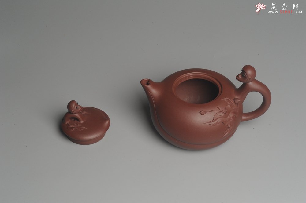 紫砂壶图片：美壶福利特惠 精致做工 辈辈封侯壶 茶人醉爱 - 宜兴紫砂壶网