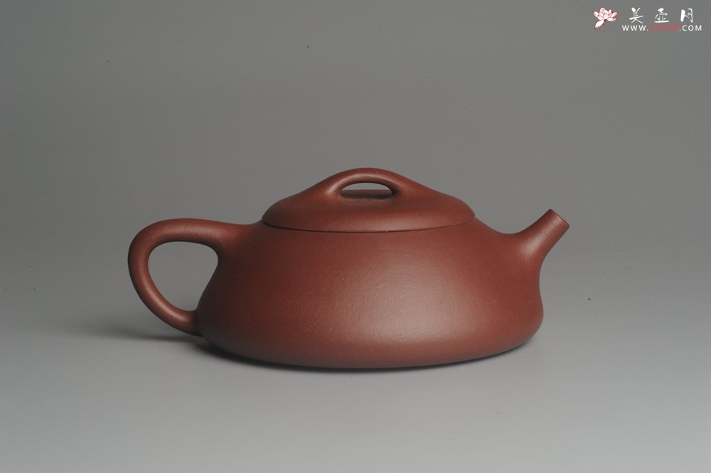 紫砂壶图片：美壶特惠 原矿红拼泥精致做工纳瓢 石瓢  养后特油润 茶人醉爱 - 宜兴紫砂壶网