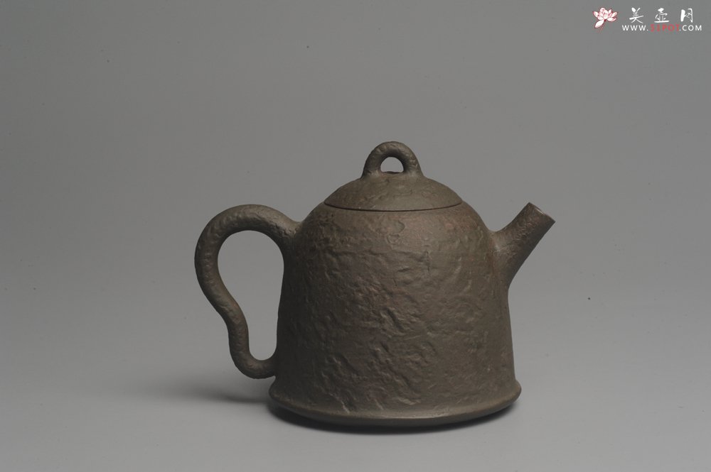 紫砂壶图片：美壶特惠 学苑派 仿龙文风格 青铜器质感 薄胎高秦权 - 宜兴紫砂壶网