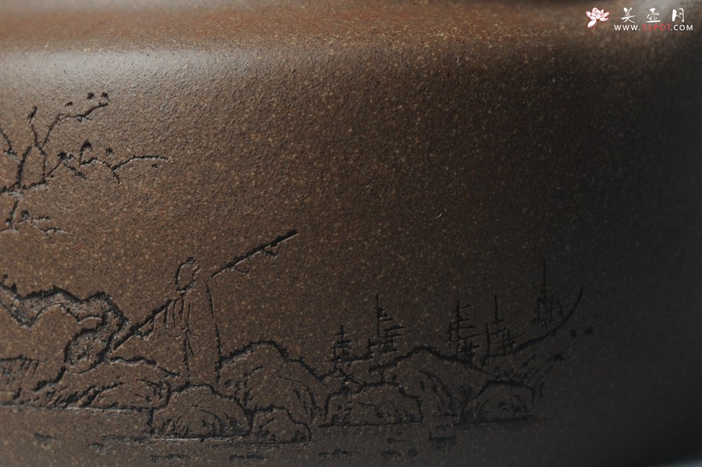 紫砂壶图片：美壶特惠 老段泥精致德中 一片冰心在玉壶 - 宜兴紫砂壶网