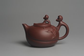 紫砂壶图片：美壶福利特惠 精致做工 辈辈封侯壶 茶人醉爱 - 宜兴紫砂壶网