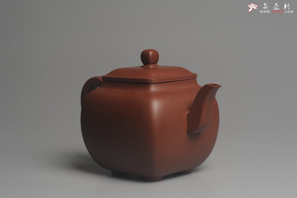 紫砂壶图片：实力派张海艳全手工小鸣远四方 气势磅礴 - 宜兴紫砂壶网