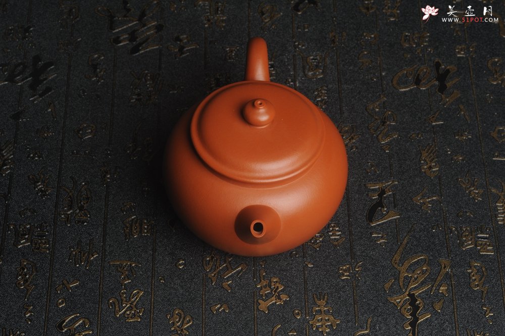 紫砂壶图片：美壶特惠 完美品 超精工朱泥大亨水平壶 茶人醉爱 - 宜兴紫砂壶网