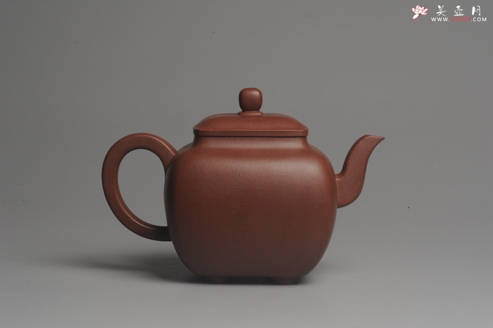 紫砂壶图片：实力派张海艳全手工小鸣远四方 气势磅礴 - 宜兴紫砂壶网