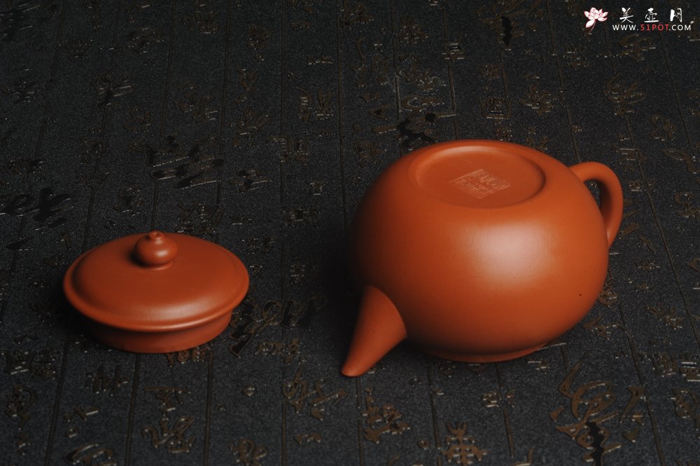 紫砂壶图片：美壶特惠 完美品 超精工朱泥大亨水平壶 茶人醉爱 - 宜兴紫砂壶网