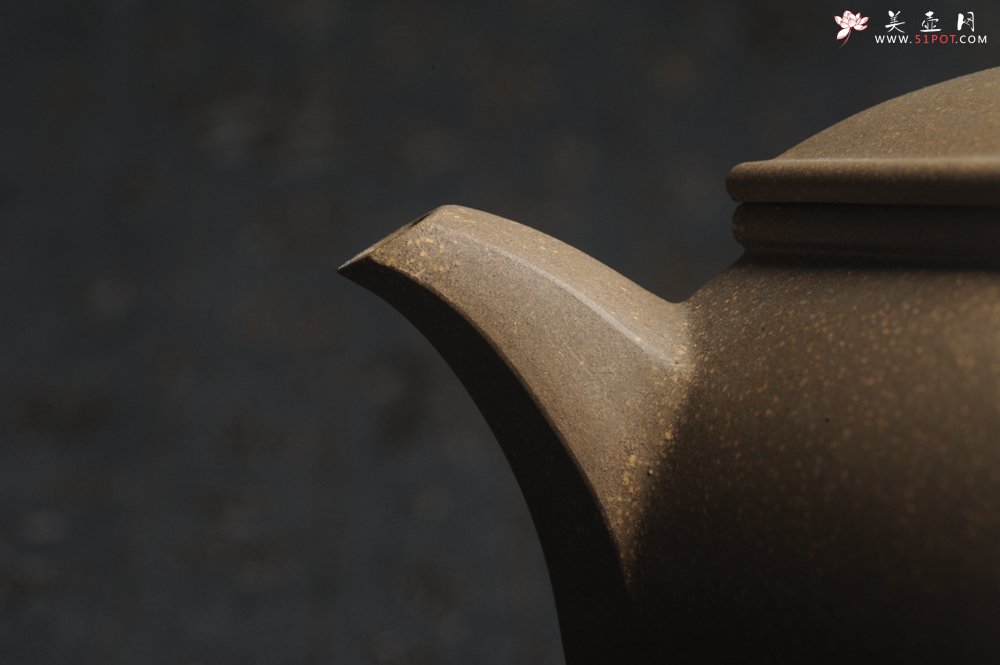 紫砂壶图片：优质青段 饱满大气全手工六方宫灯 - 宜兴紫砂壶网