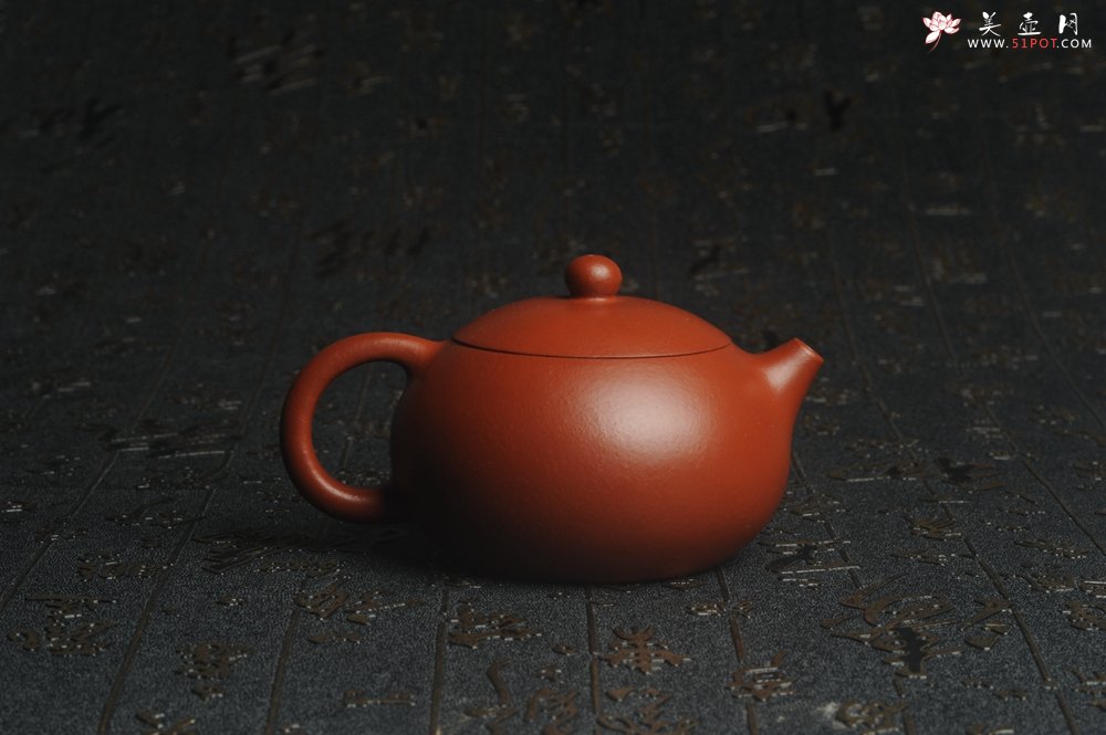 紫砂壶图片：特油润朱泥 全手工秀美可爱小巧西施 难得美品 - 宜兴紫砂壶网