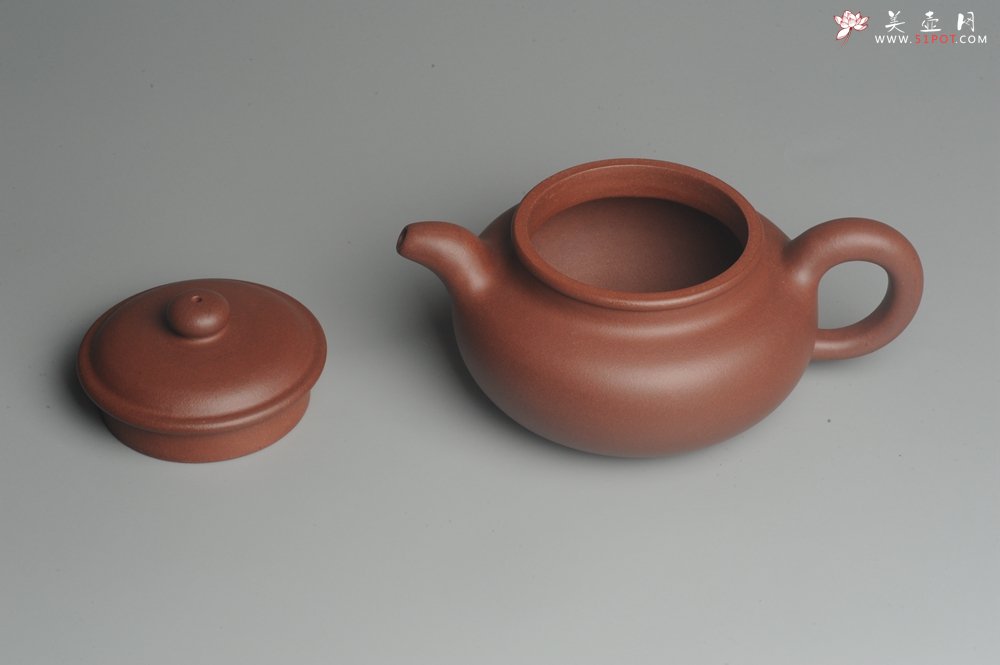 紫砂壶图片：油润底曹青 全手工寿珍仿古 深得老味 做工特好 - 宜兴紫砂壶网