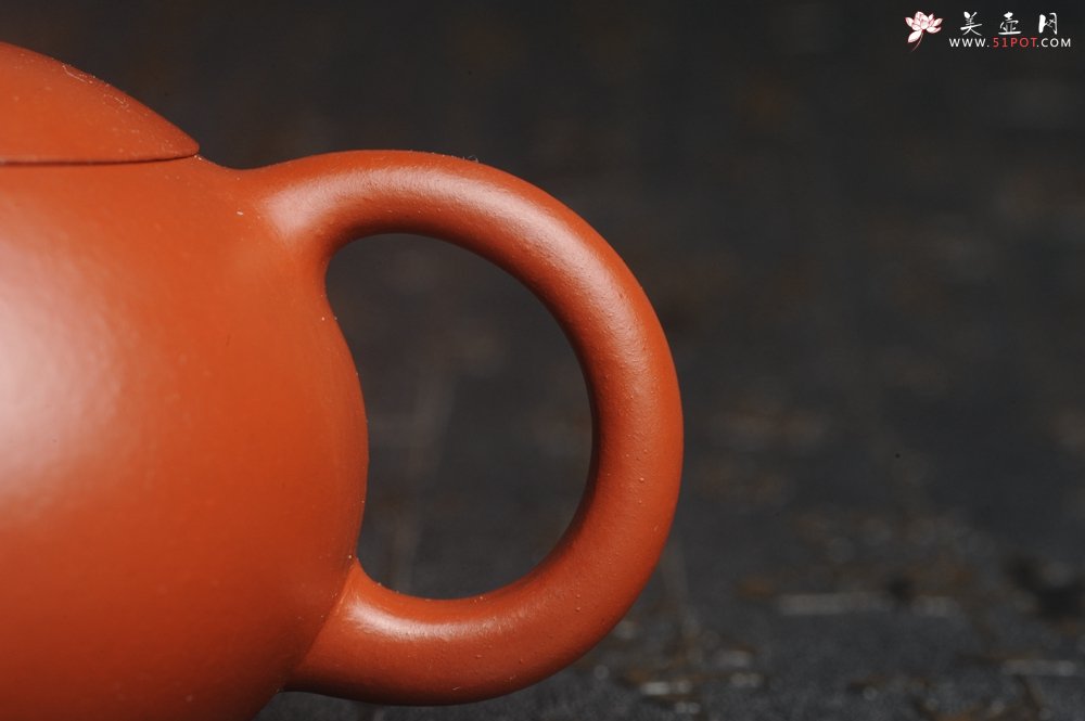 紫砂壶图片：特油润朱泥 全手工秀美可爱小巧西施 难得美品 - 宜兴紫砂壶网