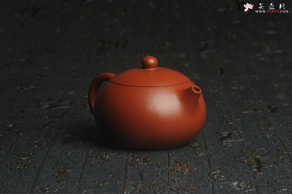 紫砂壶图片：特油润朱泥 全手工秀美可爱小巧西施 难得美品 - 宜兴紫砂壶网