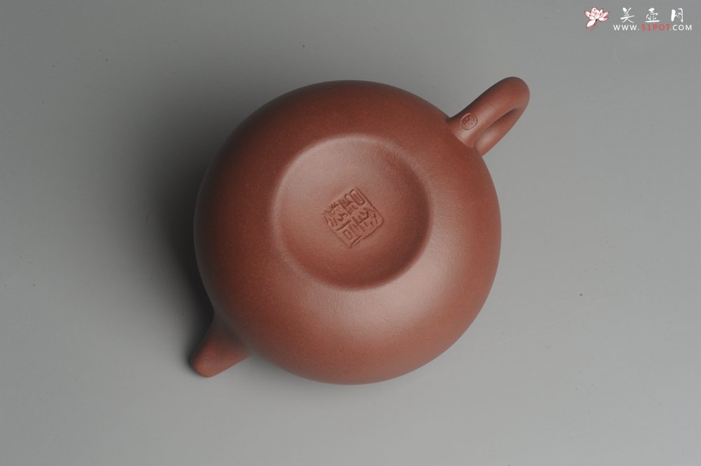 紫砂壶图片：油润底曹青 全手工寿珍仿古 深得老味 做工特好 - 宜兴紫砂壶网