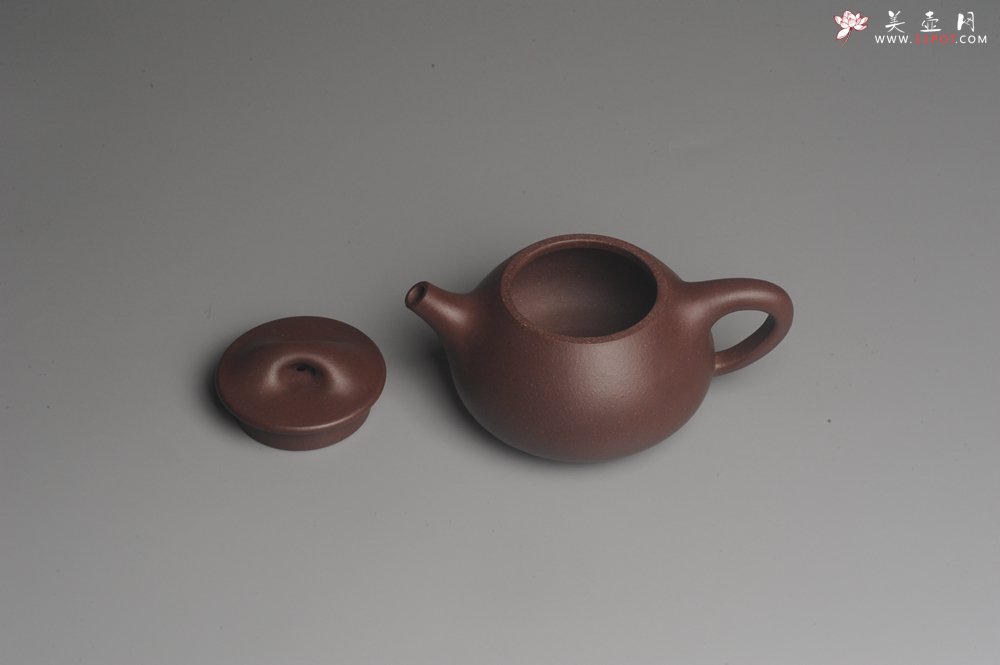 紫砂壶图片：美壶特惠 经典满瓢（霸王瓢）泥料特好 做工灰常精致 不输千元作品 - 宜兴紫砂壶网