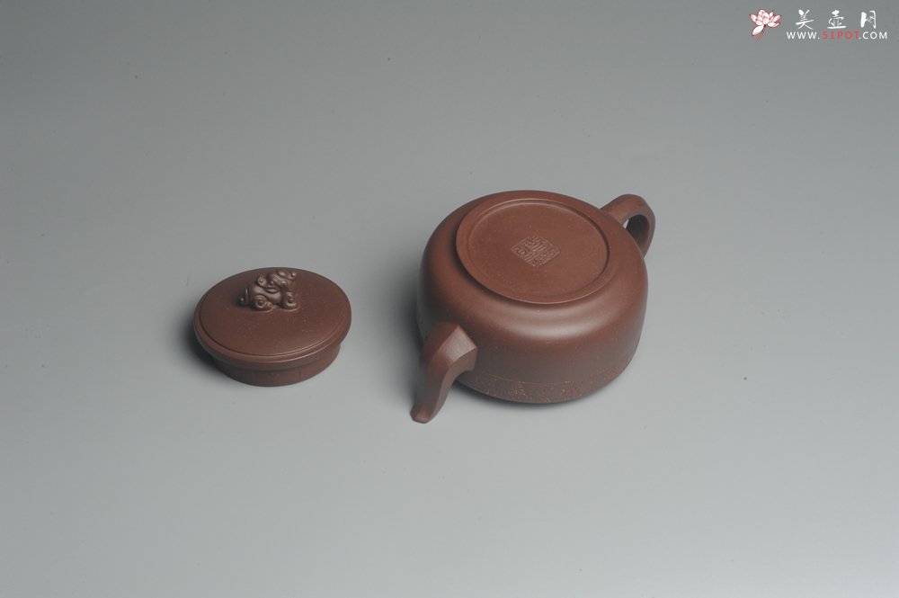 紫砂壶图片：美壶特惠 精工祥瑞壶 出水如柱 - 宜兴紫砂壶网