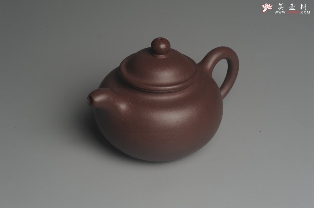 紫砂壶图片：美壶特惠 经典寿珍掇只 泥料超好 - 宜兴紫砂壶网