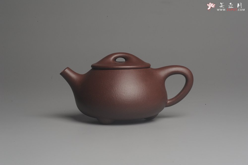 紫砂壶图片：美壶特惠 经典满瓢（霸王瓢）泥料特好 做工灰常精致 不输千元作品 - 宜兴紫砂壶网