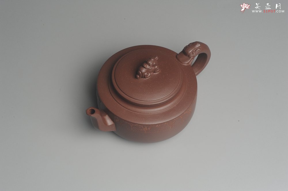 紫砂壶图片：美壶特惠 精工祥瑞壶 出水如柱 - 宜兴紫砂壶网