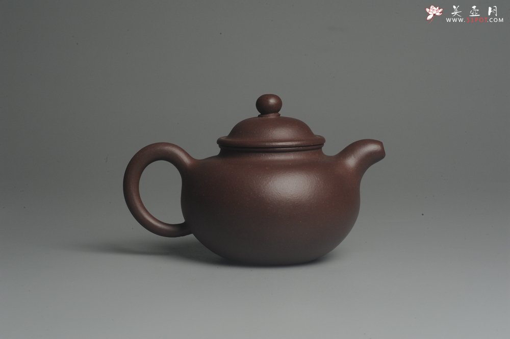 紫砂壶图片：美壶特惠 经典寿珍掇只 泥料超好 - 宜兴紫砂壶网