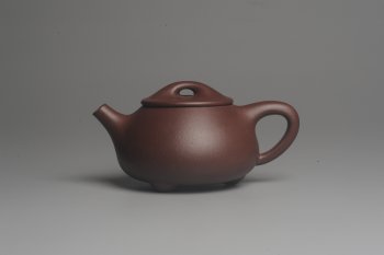 紫砂壶图片：美壶特惠 经典满瓢（霸王瓢）泥料特好 做工灰常精致 不输千元作品 - 宜兴紫砂壶网