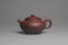 紫砂壶图片：美壶特惠 优质红拼泥精致四足菊蕾壶 大口实用 出水如柱 养后特油润 - 宜兴紫砂壶网