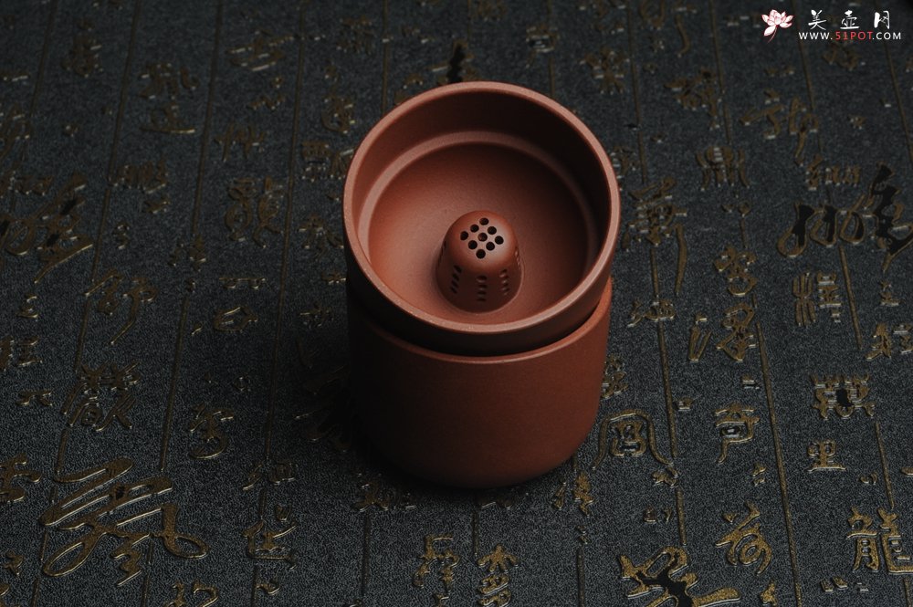 紫砂壶图片：美杯特惠 便携式办公旅行杯 泥料和做工超好 高8.5cm直径6.5cm - 宜兴紫砂壶网