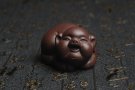 紫砂壶图片：美宠特惠 精工好料福气猪茶宠摆件 灰常可爱 长6.3cm高3.5cm - 宜兴紫砂壶网