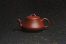紫砂壶图片：超好小煤窑朱泥 全手工汉棠石瓢壶 端庄秀雅 - 宜兴紫砂壶网