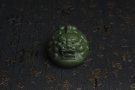 紫砂壶图片：美宠特惠 精工绿泥泥招财兽茶宠摆件 长10cm宽7cm高5cm - 宜兴紫砂壶网
