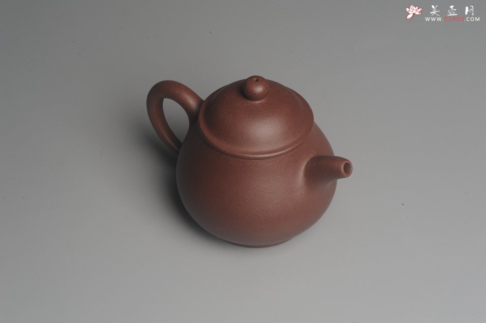 紫砂壶图片：美壶特惠 全手工优质老拼紫泥刹凹成型单片拍打潘壶 - 宜兴紫砂壶网