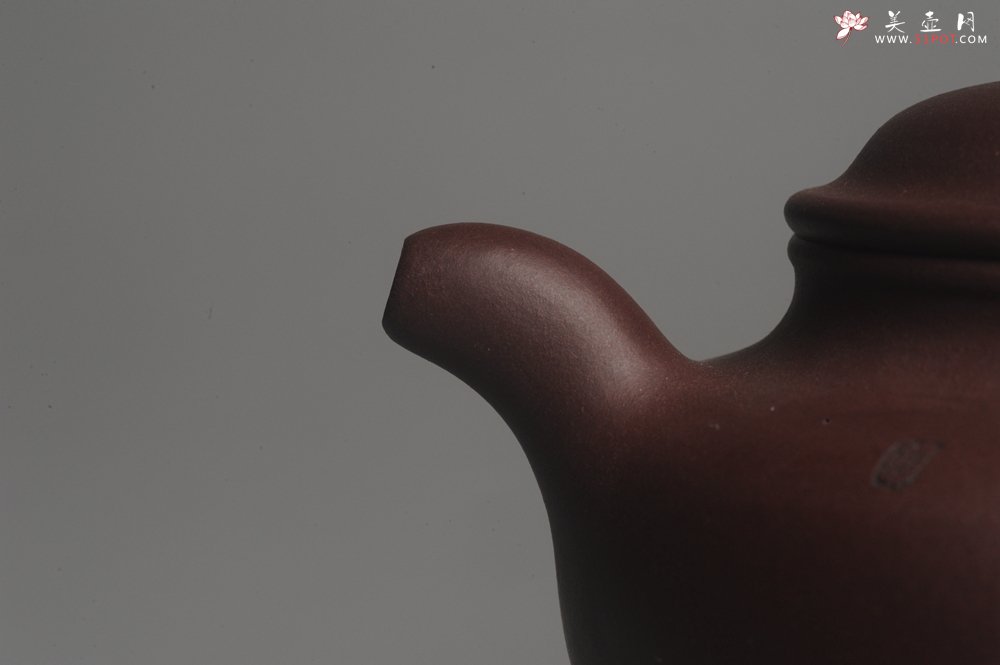 紫砂壶图片：美壶特惠 潜力股助工精工老紫泥掇只 龟寿图 - 宜兴紫砂壶网