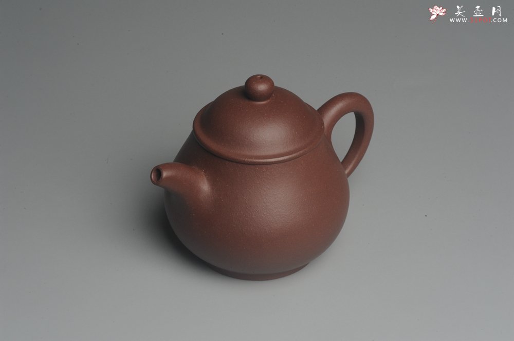 紫砂壶图片：美壶特惠 全手工优质老拼紫泥刹凹成型单片拍打潘壶 - 宜兴紫砂壶网