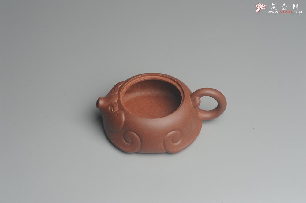 紫砂壶图片：美壶特惠 精工福猪壶 出水如柱 茶人醉爱 - 宜兴紫砂壶网