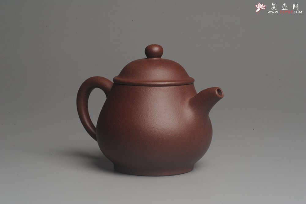 紫砂壶图片：美壶特惠 全手工优质老拼紫泥刹凹成型单片拍打潘壶 - 宜兴紫砂壶网