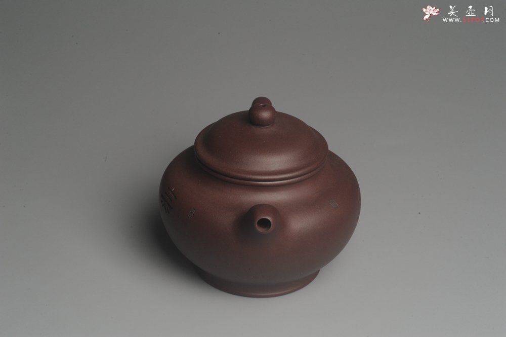 紫砂壶图片：美壶特惠 潜力股助工精工老紫泥掇只 龟寿图 - 宜兴紫砂壶网