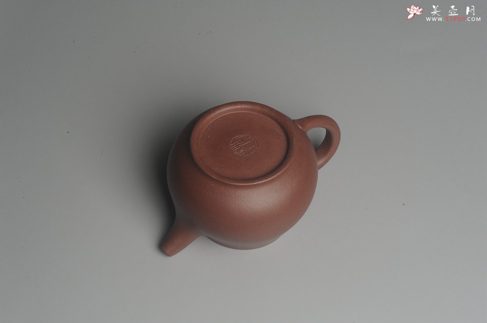 紫砂壶图片：美壶特惠 全手工优质老拼紫泥刹凹成型单片拍打潘壶 - 宜兴紫砂壶网