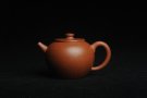 紫砂壶图片：美壶特惠 潜力股殷老师全手工特好降坡泥摹古巨轮壶 茶人醉爱 - 宜兴紫砂壶网