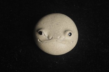 紫砂壶图片：美宠特惠 超可爱的精工芝麻段萌蛤蟆 直径4.5cm 泥料超好 - 宜兴紫砂壶网