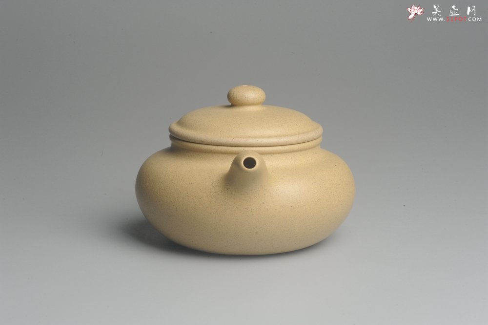 紫砂壶图片：邵大亨传人邵春良实力代表作 气韵十足 全手本绿大亨仿古小品 - 宜兴紫砂壶网