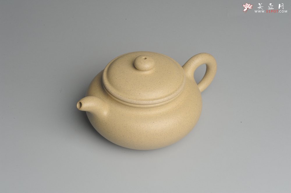 紫砂壶图片：邵大亨传人邵春良实力代表作 气韵十足 全手本绿大亨仿古小品 - 宜兴紫砂壶网