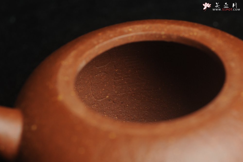 紫砂壶图片：美壶特惠 潜力股殷老师全手工特好降坡泥摹古巨轮壶 掌中宝 茶人醉爱 - 宜兴紫砂壶网