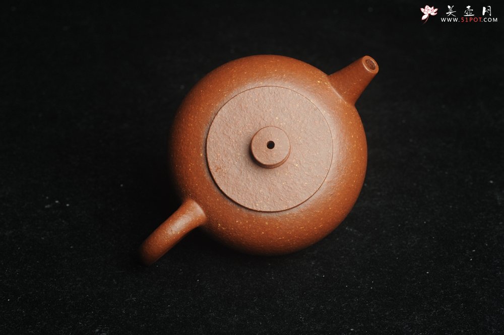 紫砂壶图片：美壶特惠 潜力股殷老师全手工特好降坡泥摹古巨轮壶 掌中宝 茶人醉爱 - 宜兴紫砂壶网