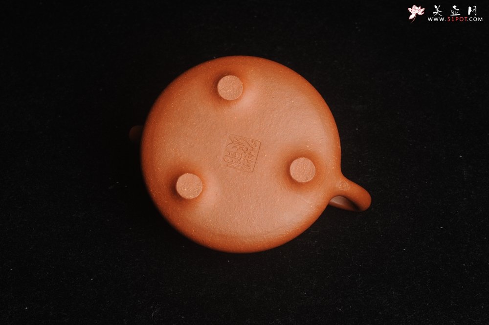 紫砂壶图片：美壶特惠 超精致特好降坡泥小品子冶石瓢 刻竹 居不可无竹 - 宜兴紫砂壶网