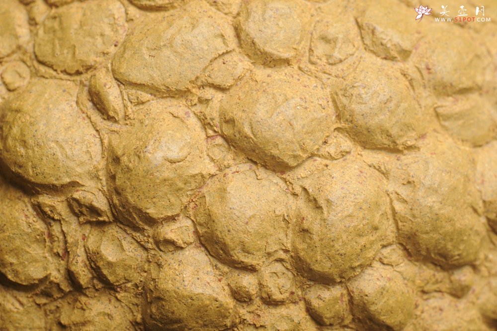 紫砂壶图片：美壶特惠 全手工黄段供春壶 肌理丰富有老树瘿的感觉 灰常赞 - 宜兴紫砂壶网