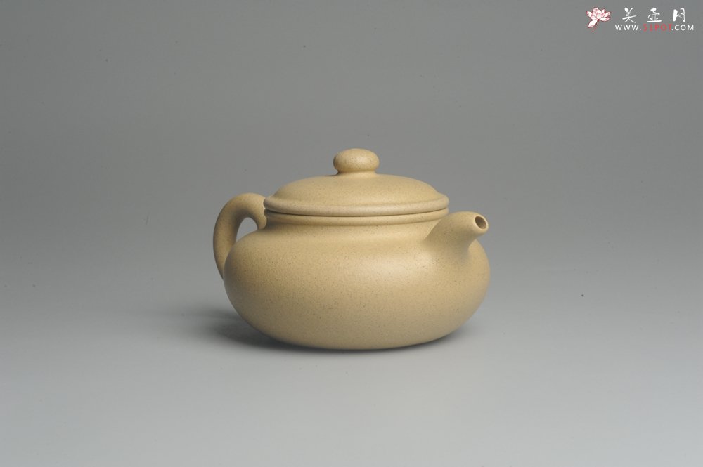 紫砂壶图片：邵大亨传人邵春良实力代表作 气韵十足 全手本绿大亨仿古小品 - 宜兴紫砂壶网