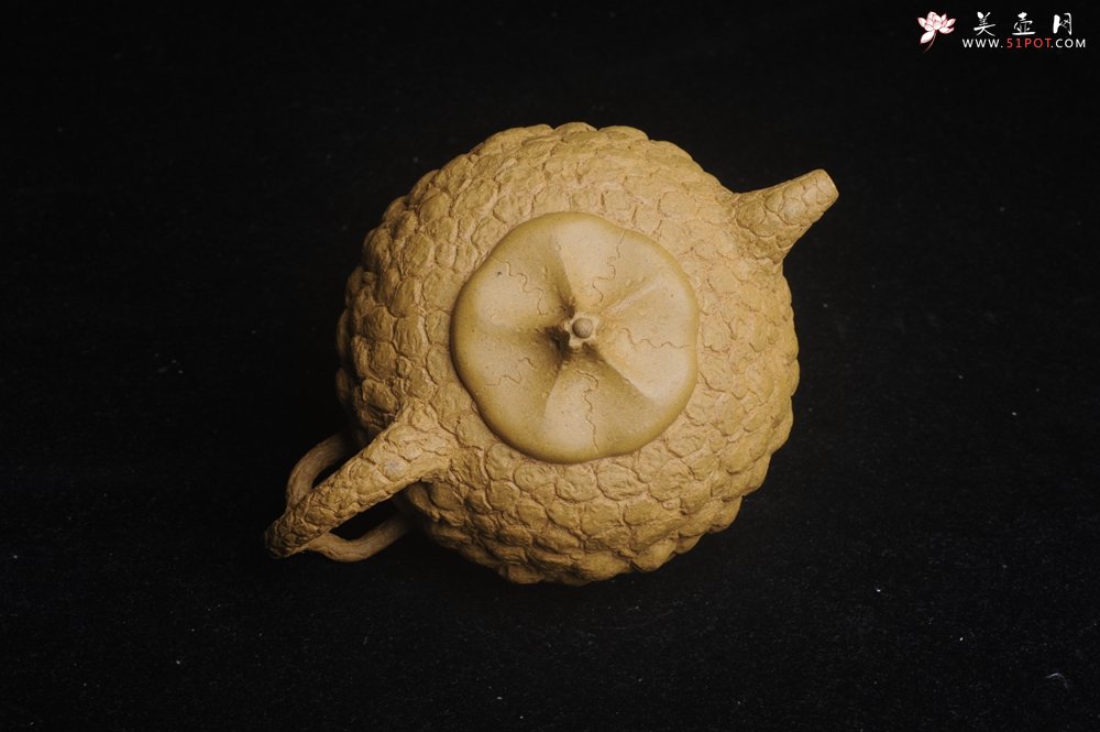 紫砂壶图片：美壶特惠 全手工黄段供春壶 肌理丰富有老树瘿的感觉 灰常赞 - 宜兴紫砂壶网