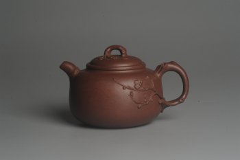 紫砂壶图片：紫砂届公认实力派全手工寒香 耐品 收藏佳品 - 宜兴紫砂壶网