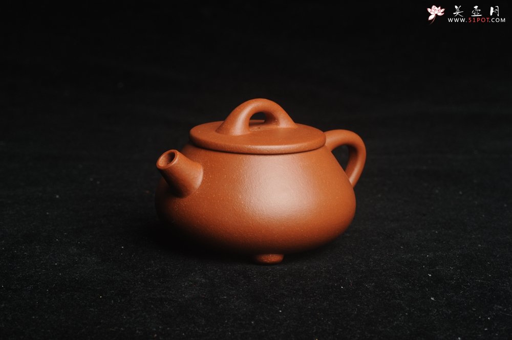 紫砂壶图片：美壶特惠 精工红降坡炮嘴小石瓢 小壶超难做 杀茶利器 - 宜兴紫砂壶网