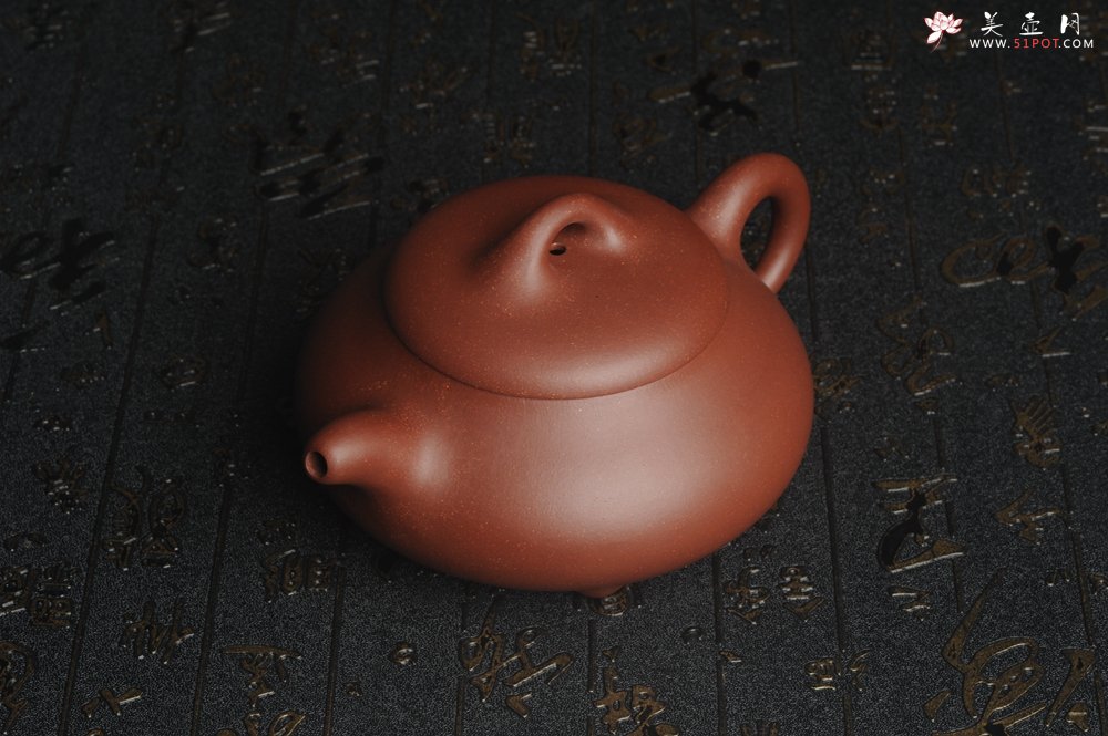 紫砂壶图片：美壶特惠 精致汉棠石瓢壶 茶人醉爱 - 宜兴紫砂壶网